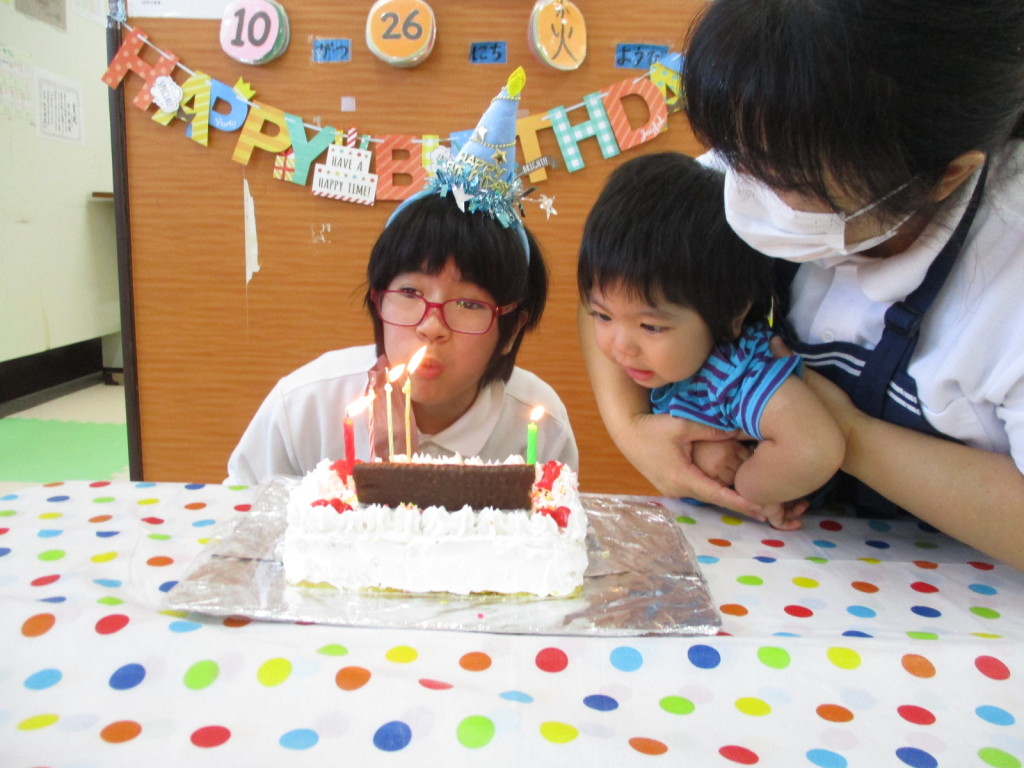 南風原教室 １０月の子供たちの成長記録